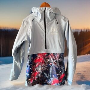 BURTON Women's Size Small ak Kimmy GORE-TEX 2L Anorak Jacket Skiing Snowboarding
